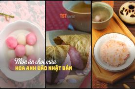 Món ăn chơi nổi tiếng mùa hoa anh đào Nhật Bản
