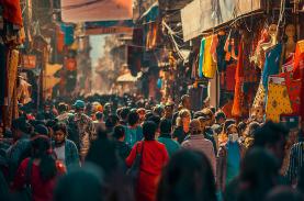 Sắc màu những con hẻm ở Nam Á