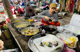 Thử thách 30.000 đồng 'ăn sập' chợ quê Phú Yên