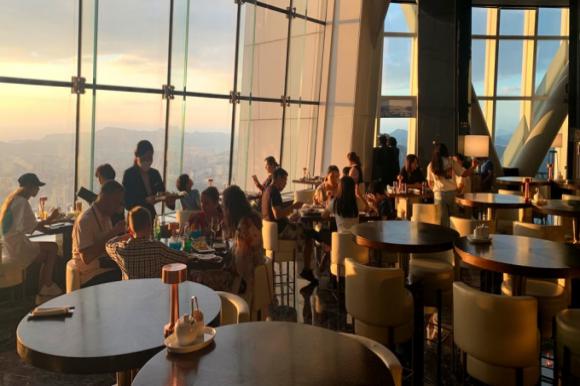 Ăn tối ở nhà hàng cao nhất Hàn Quốc