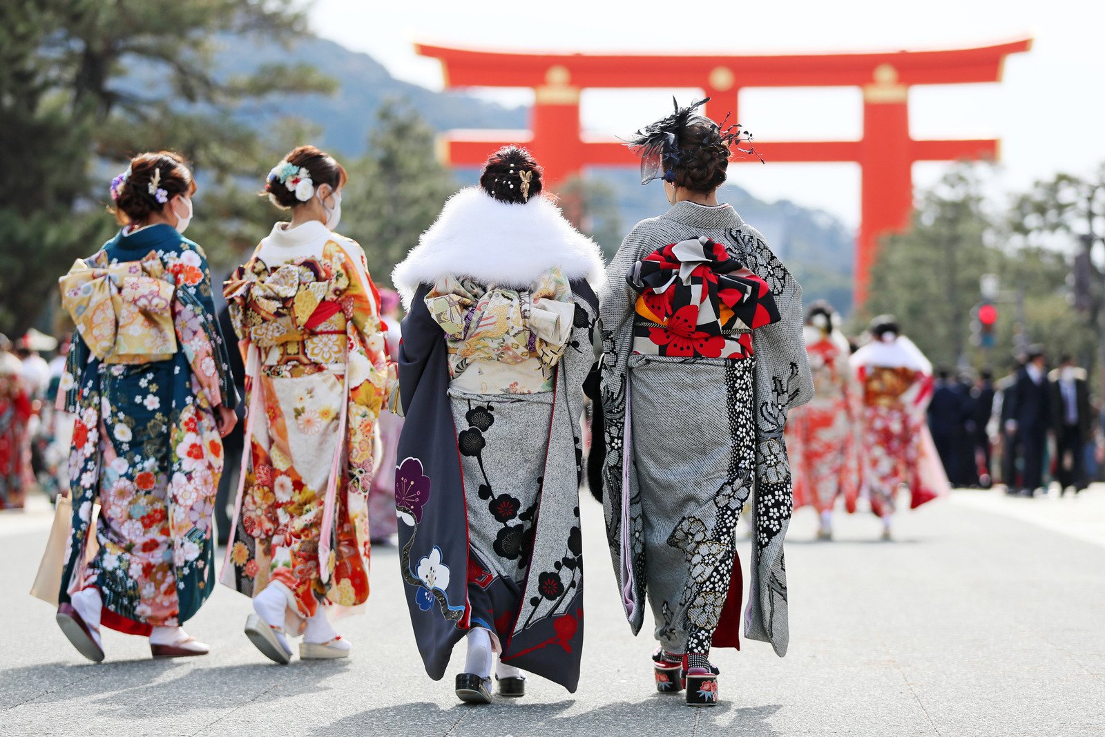Kimono là một lựa chọn phổ biến khi tham dự các lễ hội Nhật Bản