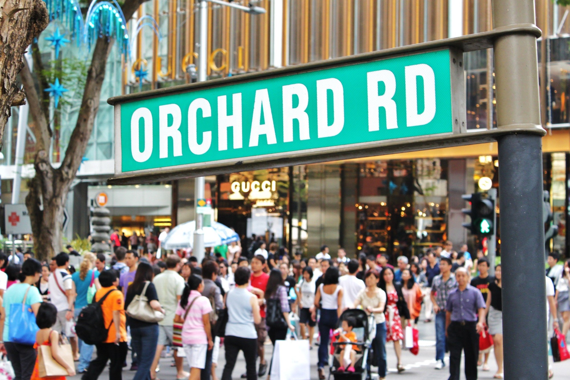 Orchard RD - nơi hội tụ các khu mua sắm ở Singapore